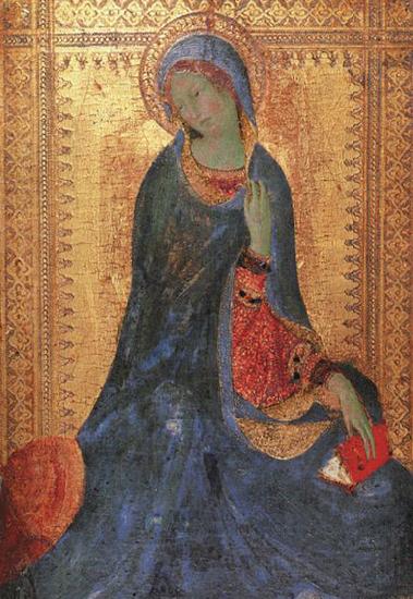 Simone Martini The Virgin of the Annunciation